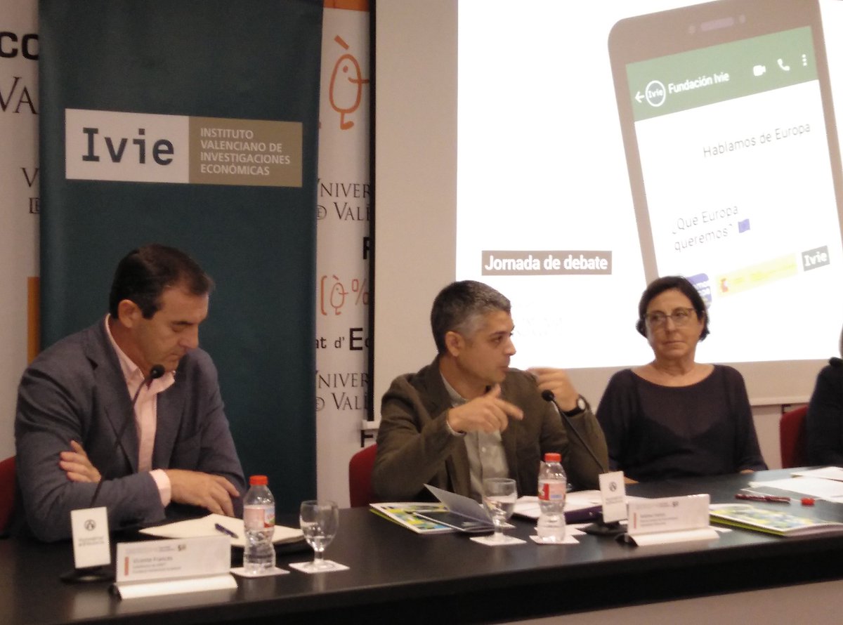 Ivie (@ivie_news) on Twitter photo .<a href="/andreuiranzo/">Andreu Iranzo Navarro</a>: una de las causas de la desafección de Europa puede ser la lentitud en el proceso de integración que impide ver las ventajas de la UE #HablamosdeEuropa .<a href="/andreuiranzo/">Andreu Iranzo Navarro</a>: una de las causas de la desafección de Europa puede ser la lentitud en el proceso de integración que impide ver las ventajas de la UE #HablamosdeEuropa