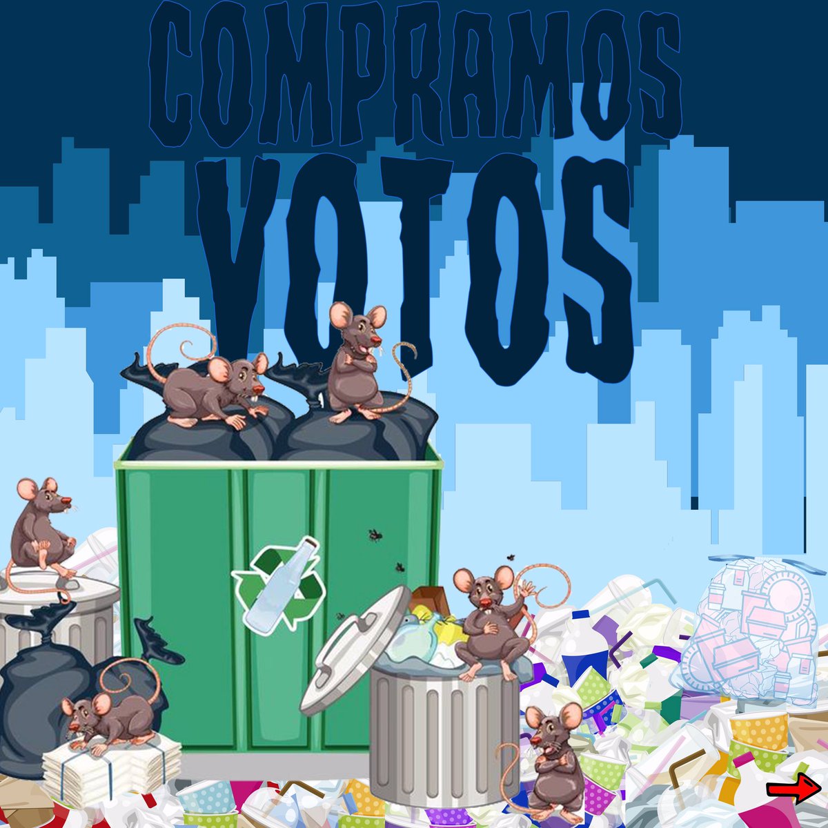 plasticomanos's tweet photo. Amigo político: si va a comprar votos a cambio de bobadas (como un puñado de detergente), por lo menos no las empaque en inútiles bolsitas de plástico de uso único!!! @MiguelUribeT https://t.co/wnguFmFaAc