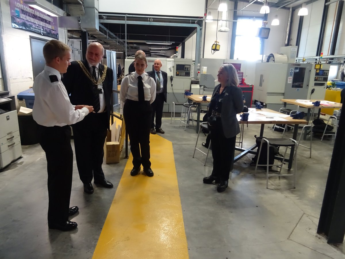 UTC Plymouth (@utcplymouth) on Twitter photo It was a privilege and an honour to welcome the <a href="/PlymLordMayor/">Plymouth Lord Mayor</a> to UTC #Plymouth today. Councillor Ball was given a Ceremonial Welcome by our <a href="/RoyalNavy/">Royal Navy</a> <a href="/CCFcadets/">Combined Cadet Force</a> & was given a full tour of our world-class facilities <a href="/UTColleges/">UTColleges</a> <a href="/Plymouth_Live/">Plymouth Live</a> <a href="/plymouthcc/">Plymouth City Council</a> <a href="/ReachSouth1/">Reach South</a> It was a privilege and an honour to welcome the <a href="/PlymLordMayor/">Plymouth Lord Mayor</a> to UTC #Plymouth today. Councillor Ball was given a Ceremonial Welcome by our <a href="/RoyalNavy/">Royal Navy</a> <a href="/CCFcadets/">Combined Cadet Force</a> & was given a full tour of our world-class facilities <a href="/UTColleges/">UTColleges</a> <a href="/Plymouth_Live/">Plymouth Live</a> <a href="/plymouthcc/">Plymouth City Council</a> <a href="/ReachSouth1/">Reach South</a>