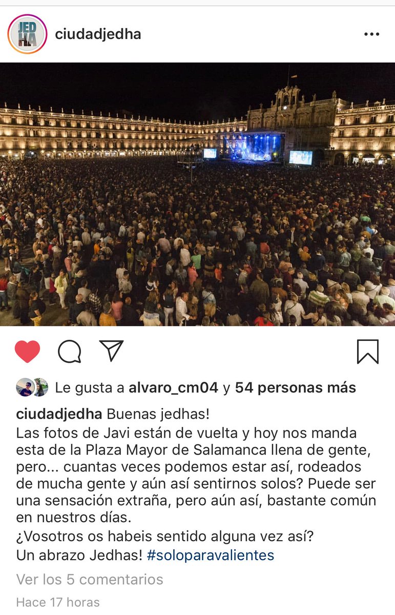 📢📢 Nuestros jóvenes de #Ciudadjedha han comenzado el curso con las pilas bien cargadas 👏 Accede a un montón de vídeos  #SoloParaValientes #CiudadJedha #Jóvenes #PastoralJuvenil #Calasanz
🔔🔔 No dejes de seguirlos en su cuenta de Instagram aquí: instagram.com/ciudadjedha/