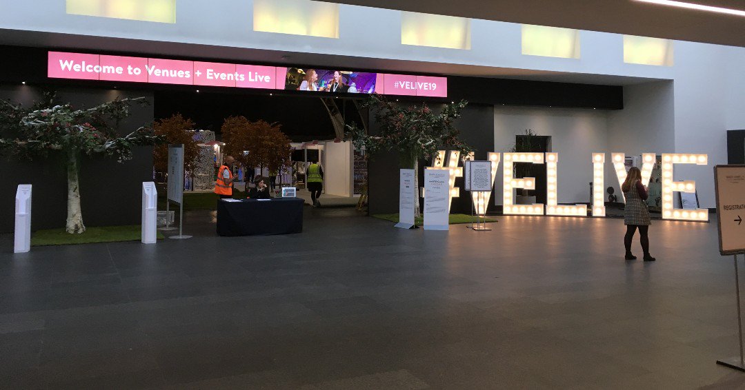 EMA_Network's tweet photo. So far so good!!!! If you are in #Manchester come and check out #VELive19 at Manchester Central. It is going to be a great show. If you want to join a community for #corporate #eventprofs Come and say hi we are on stand B10
https://t.co/3Q9fkZzSWZ
#meetingprofs #events #emaHQ https://t.co/sJi2i3F2cq
