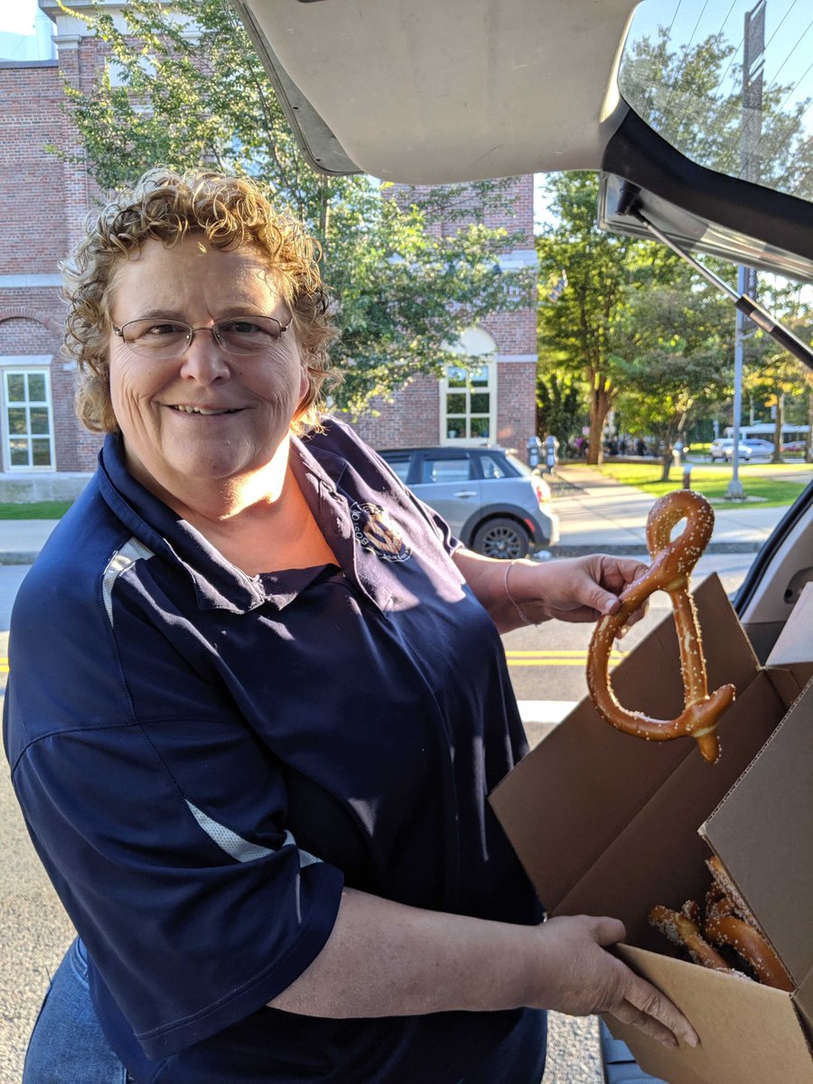 aigaboston's tweet photo. Linda impressed us big time with these themed pretzels! Thank you @bostonpretzel for the perfect treat for our Power of Ampersand event! https://t.co/XXyF79nBfk