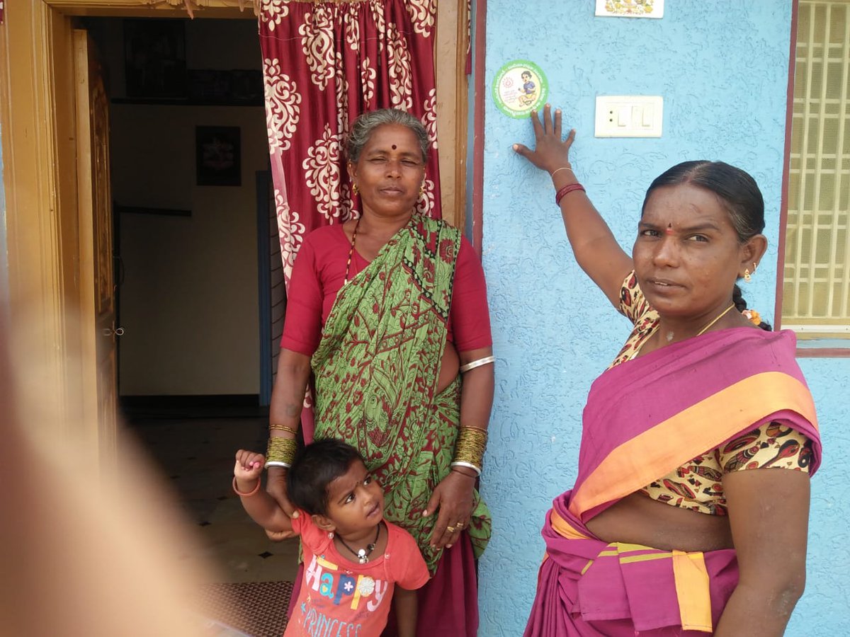 Collector_WNP's tweet image. #communityownership for all children in #anganwadi centres by #colourcoding Anaemic children in #wanaparthy district in 23000 houses during #housetohouse visits @WCDTelangana @MinistryWCD @POSHAN_Official @KTRTRS @TelanganaCMO @SingireddyTRS