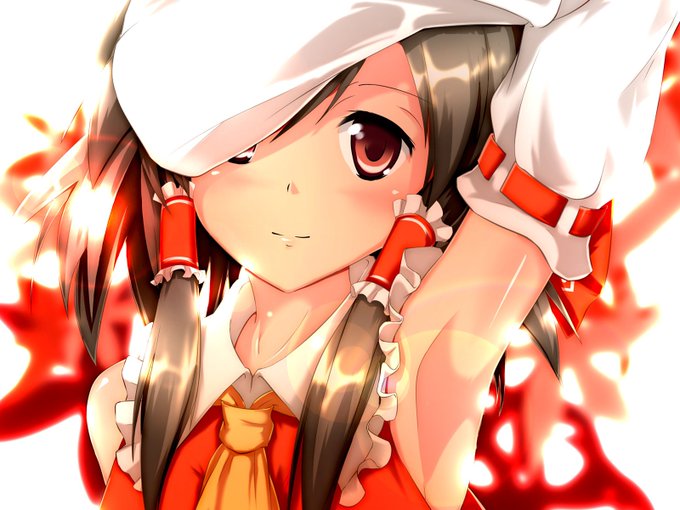 10年前に描いた霊夢さん 