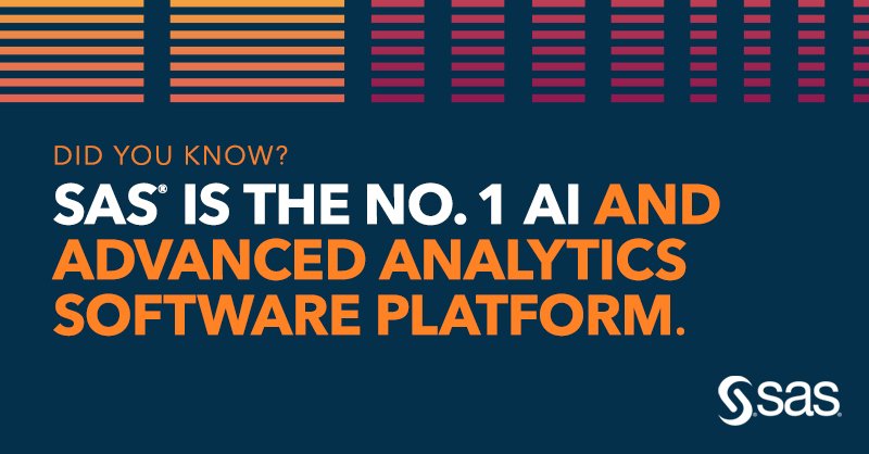 Did you know #AI has been an integral part of SAS for years? See how we’re moving beyond the hype to make it real for our customers. #DiscoverSAS #dyk sas.com/discover