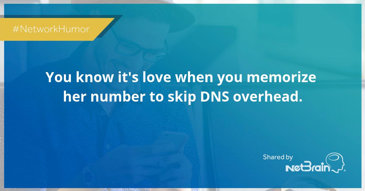 NetBrainTech's tweet image. #NetworkHumor for your Tuesday.