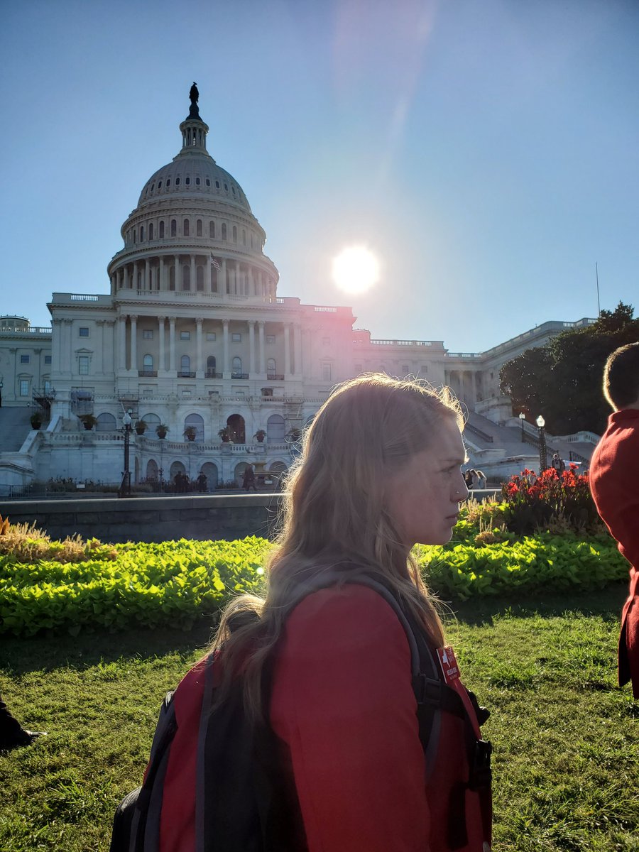 Mellissa Locke, from Broome Tioga BOCES and SkillsUSA on Capital Hill to promote Career and Technical Education! <a href="/BTCareerTechED/">CTE</a>