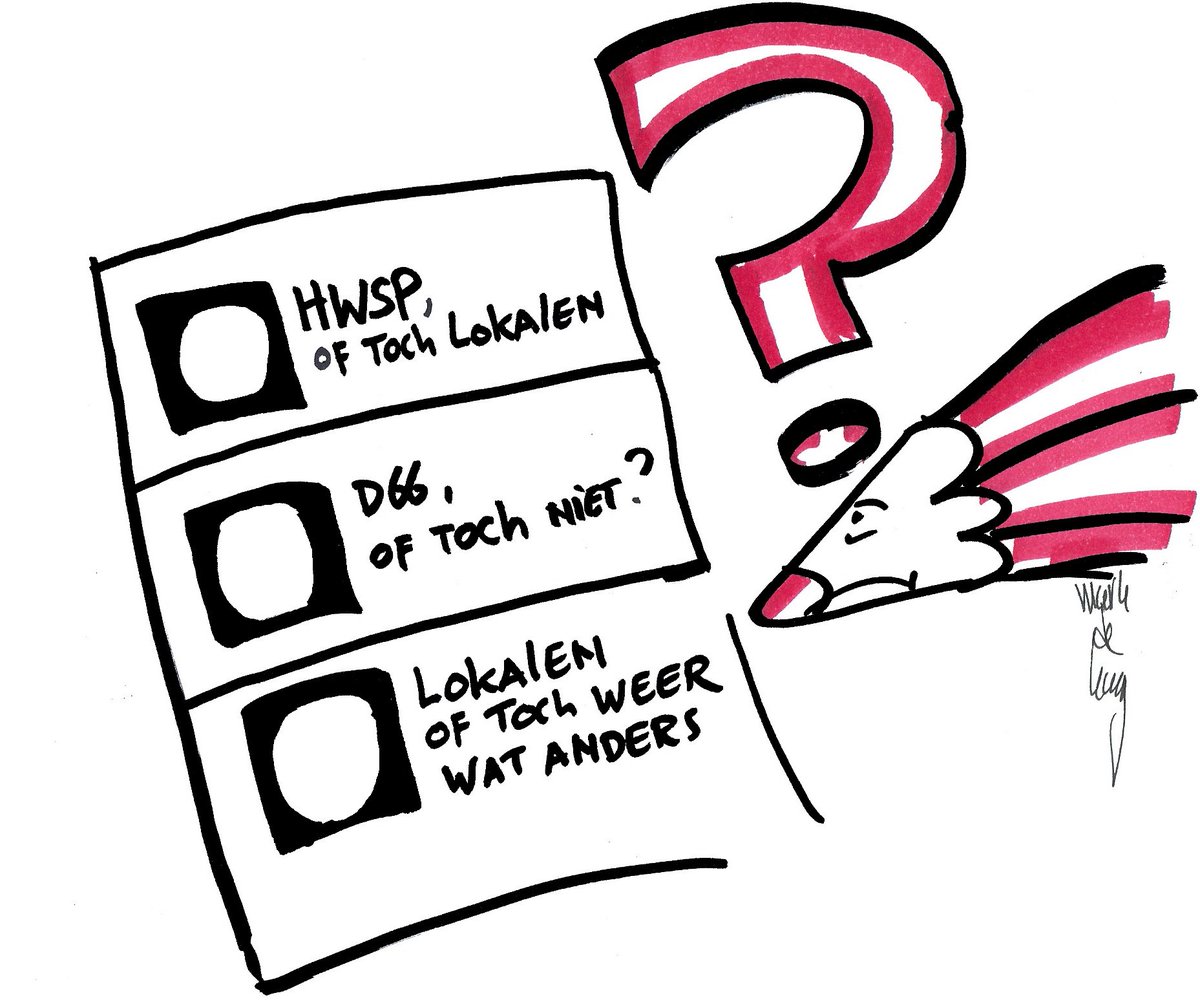 Het is nu werkelijk voor iedereen lastig te volgen. Politiek in de Hoeksche Waard. #gemeenteraadhw #zetels #vanwieisdiezetel #kiezers