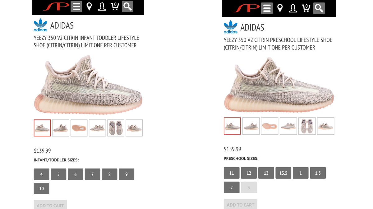 yeezy cloud white and citrin