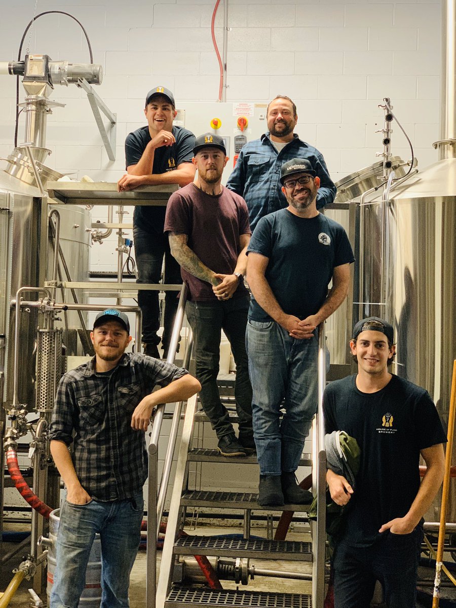 Collab day with <a href="/hofbrewco/">houseoffunkbrewing</a> and <a href="/MoodyAles/">Moody Ales & Co</a>! This Funky beer has a lot of Heart and will put you in a great Mood! Coming to your local store and bar soon.