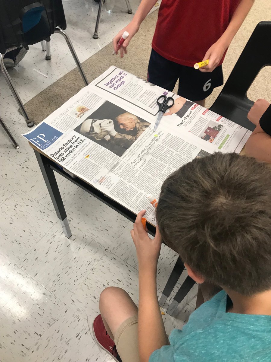 silvestried's tweet photo. 5/6 Silvestri finding large numbers in the newspaper. We are practising saying them and writing them in expanded/number word form. ⁦@belleriverbucs⁩ https://t.co/kFCFyAtq6C