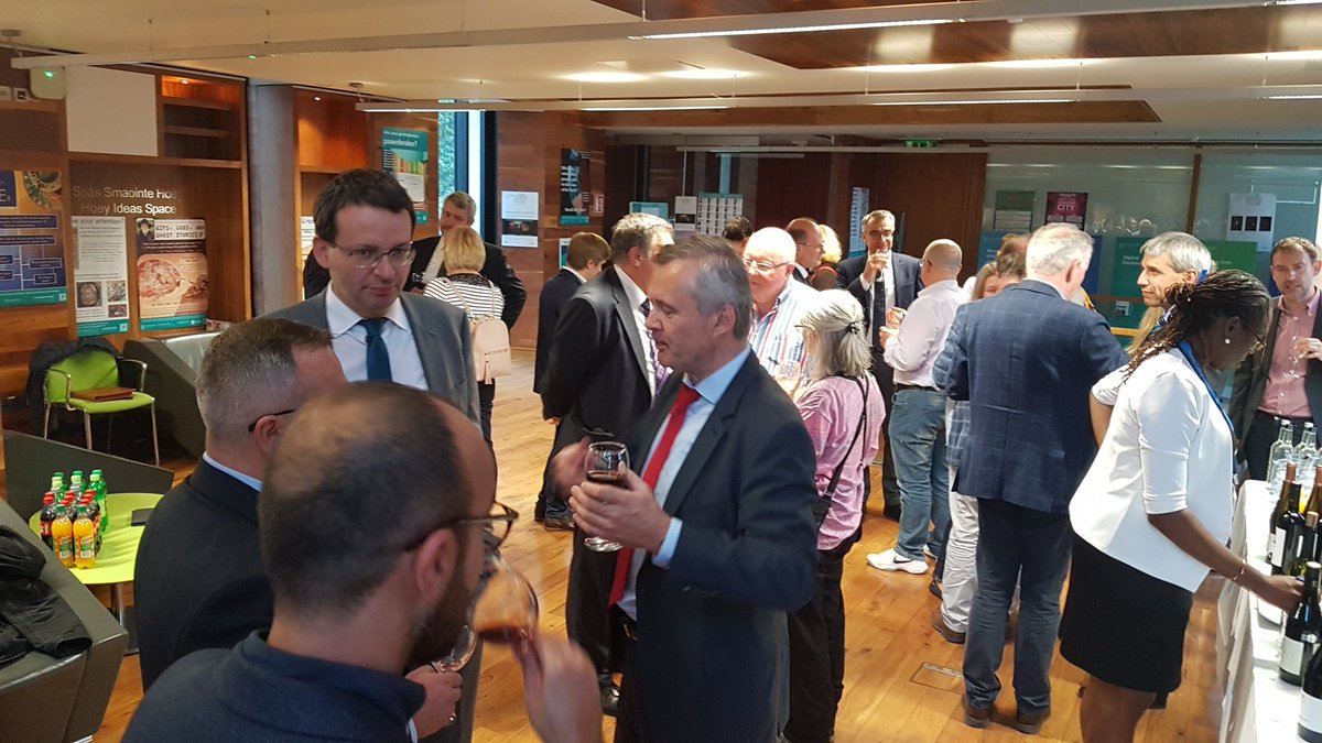 TCDTIDI's tweet photo. No better way to end a fantastic multinational event than with a regional wine sampling reception! '30 Years On Conference' hosted by @TCDTIDI in collaboration with Embassies of Czech Republic, Georgia, Germany, Hungary, Kazakhstan, Latvia, Poland, Romania, Slovakia &amp; Ukraine. https://t.co/m0ut8cKWId
