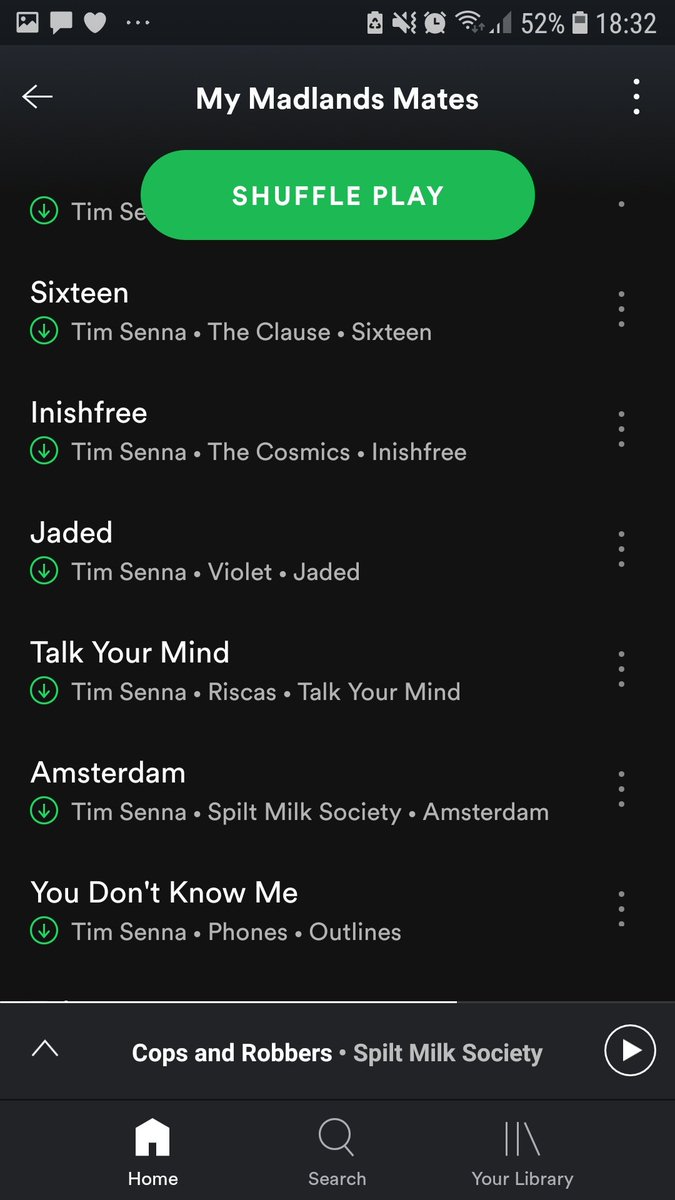 timsenna's tweet photo. I'm so excited to finally share my Spotify playlist with you guys! It's snappily titled 'My Madlands Mates' and began as something I made just for myself but I've decided to make it public AND collaborative so we can all share our fave Midlands artists 💚

https://t.co/NjpWEBKhgD https://t.co/MHOOw54bfJ