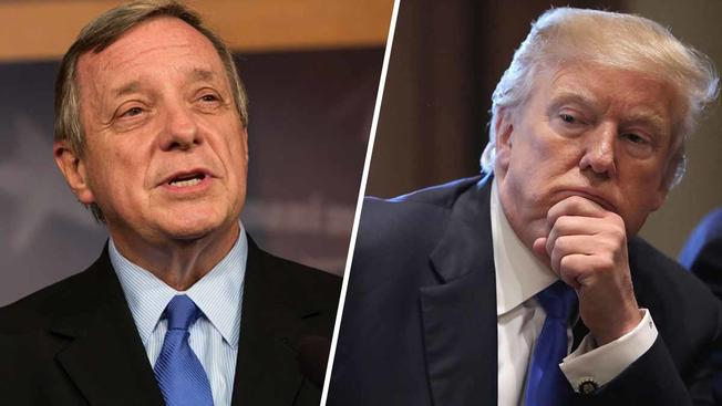 nbcchicago's tweet photo. JUST IN: Sen. Dick Durbin calls for impeachment inquiry into President Trump https://t.co/3e95HHCCIF https://t.co/8Qrdj9iJaI