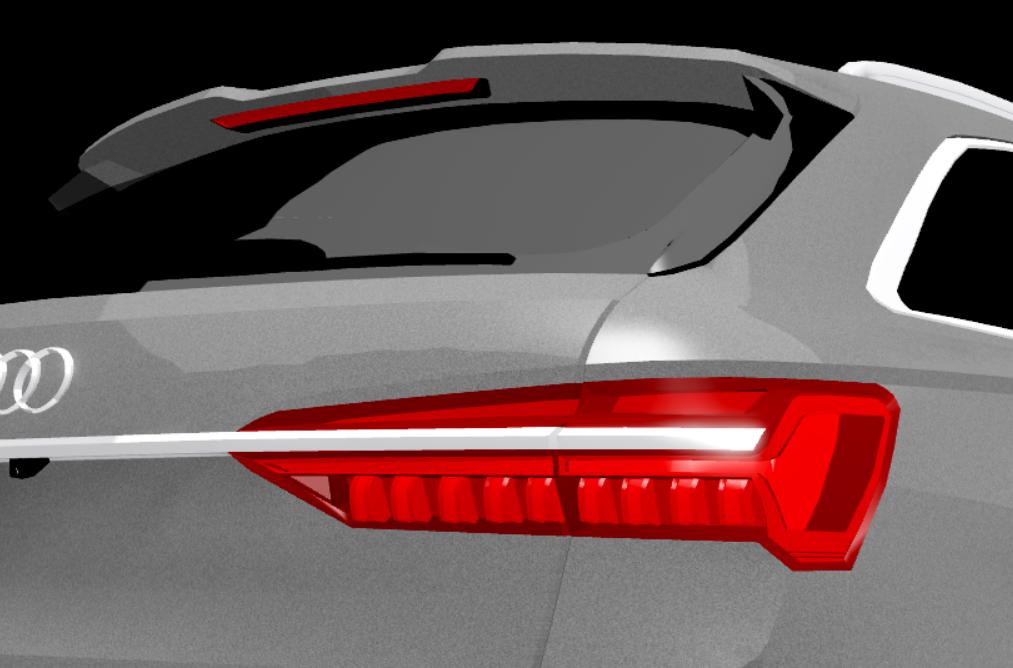 2020 Audi RS6 Avant | Modelled in #blender3d and imported into #Roblox #RobloxDev