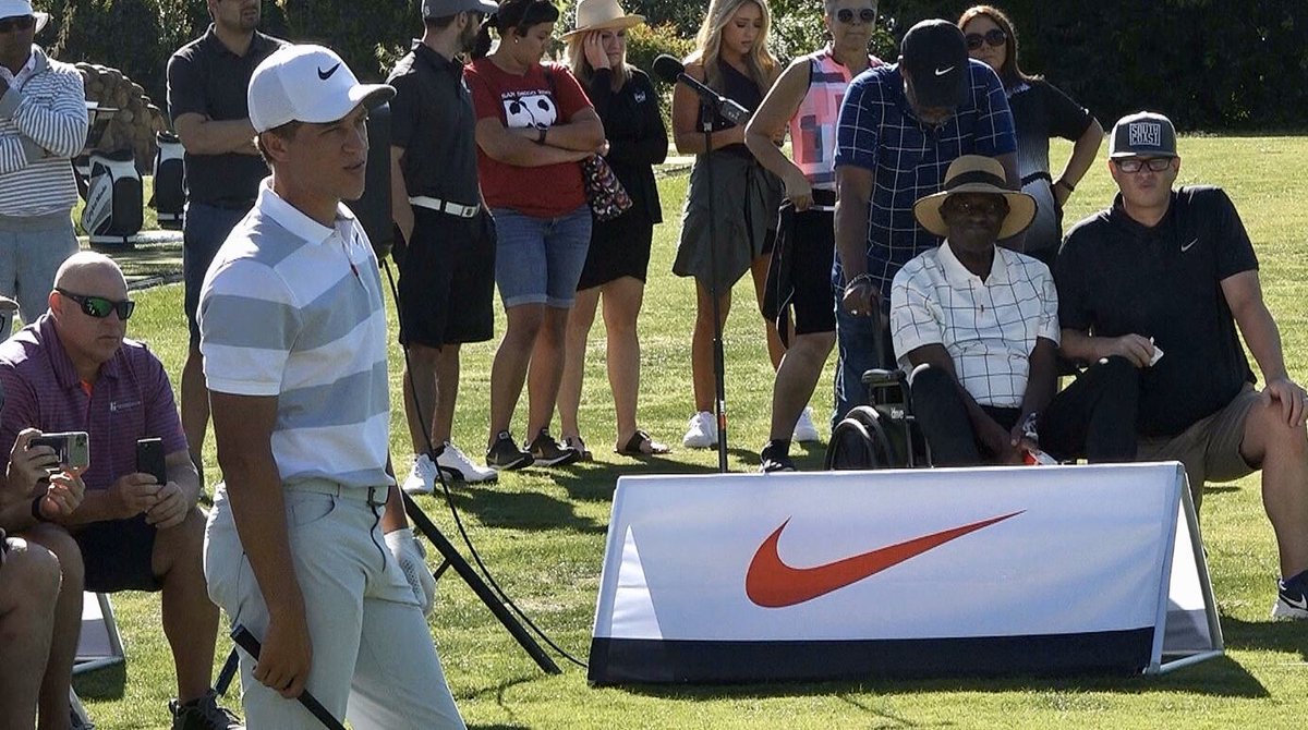 Had a fantastic time at Granite Bay Golf Course yesterday with Sacramento’s PGA Tour sensation Cameron Champ, who is providing so many opportunities for local youth to play golf. He’s about to enter his second year on the tour. Interview coming later this week.