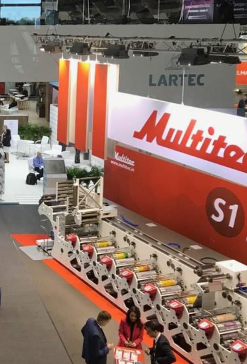 At the largest #label show in the world #LabelexpoEurope <a href="/Labelexpo/">Labelexpo</a> 
5C10 is the place to be seen at :)