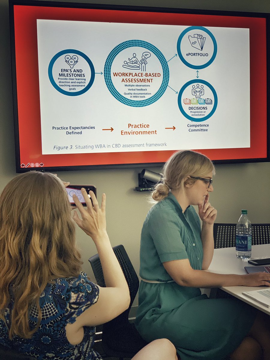 alvarezzzy's tweet photo. lots of "debates"... 

and in the end, check out #assessment expert Dr. Holly Caretta-Weyer (@holly_cw) taking a picture of Dr. Miller's (@DTMillerMD) slide on... ASSESSMENT!

#LoMaH #MedEd #PrecisionLearning #PrecisionEMStanford
#WhatADoctorLookslike #HeForShe #WomeninMedicine https://t.co/EAbUqGXvSQ