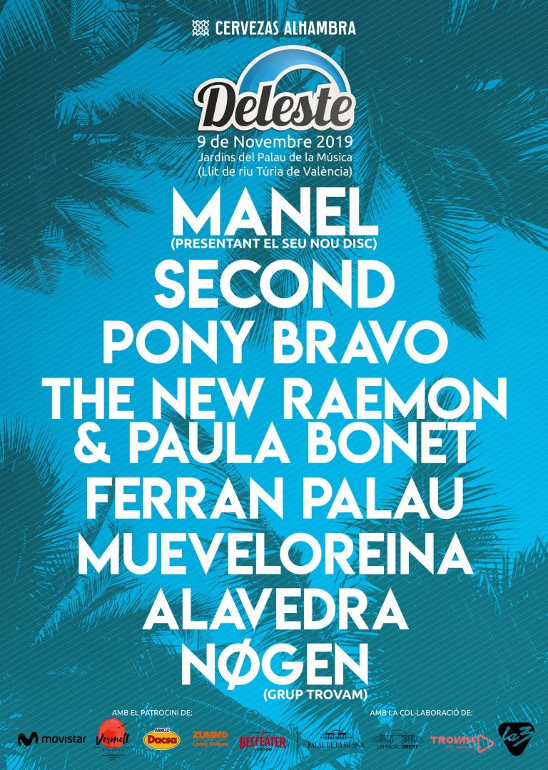 Con Ferran Palau y Nøgen, ahora sí, el cartel del <a href="/DelesteFestival/">Deleste</a> 2019 está completo. El festival ya ha vendido el 60% de sus entradas.
mainstage.es/el-deleste-fes…