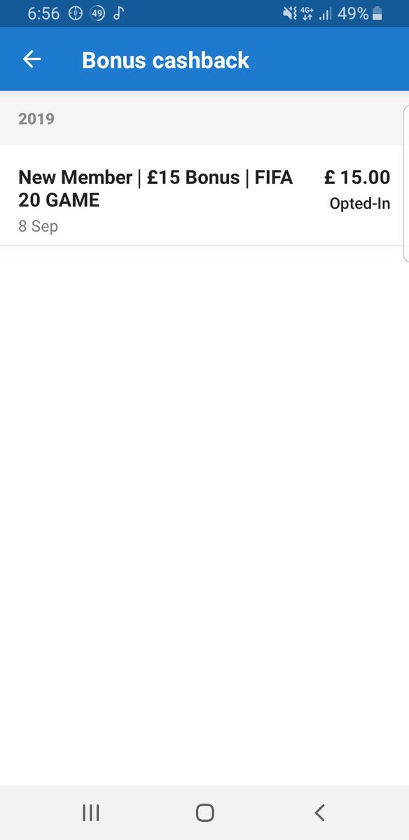 iDeluxeYT's tweet photo. @quidco I preordered fifa 20 however it still shows opted in. My friend told me that it usually shows pending when you pre order it https://t.co/x2a5CAS4Xa