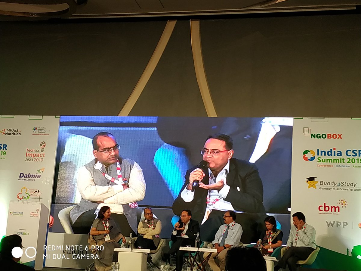 kalingakusum's tweet image. Our Founder and Mentor Mr Sujeet Kumar attending a session on &quot;Cluster based Approach in CSR: Collaborations for Impacts&quot;as a speaker, at the India CSR Summit 2019, New Delhi. #indiacsrsummit #CSR #csrbox #ngobox