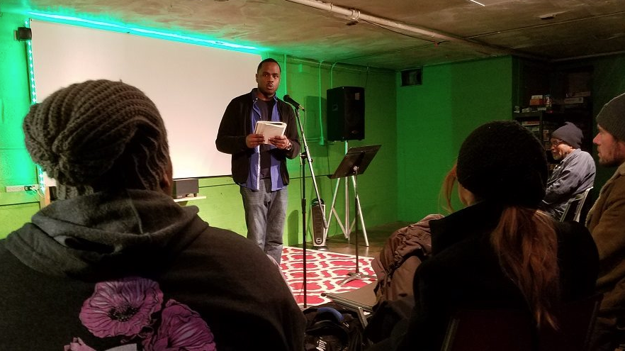 poetswritersinc's tweet photo. Justin Rogers @Detroitpworg writes about the Brain Candy reading series at @GreenBrainCMX and what it means to organize a reading series in Detroit for the United States of Writing Blog: https://t.co/7fIvlWTU7v #WritingInDetroit #unitedstatesofwriting https://t.co/W3f5yEjHvw