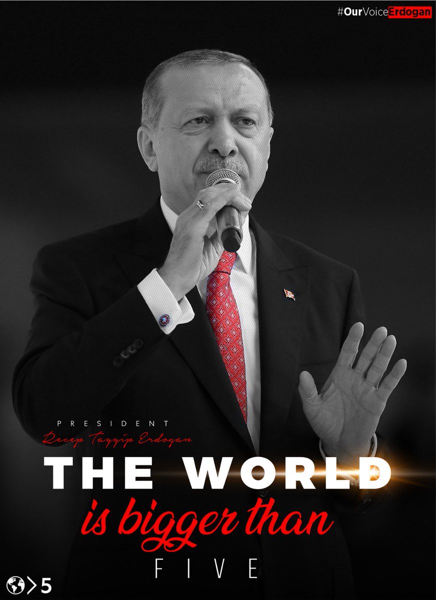 Dünya'ya gerçekleri haykıran tek liderdir Recep Tayyip Erdoğan

Dünya Beşten Büyüktür 

          🇹🇷@RTErdogan 🇹🇷
         #OurVoiceErdogan

@ismbnckc53 
@Ak_Furkan54
@anlama_y 
@NSema84
@Mrv_KhrMn1  
@esra_mulla 
@ilknur_yaran
@insanzumr 
@ahsen3434ist

#TwiTHaNe