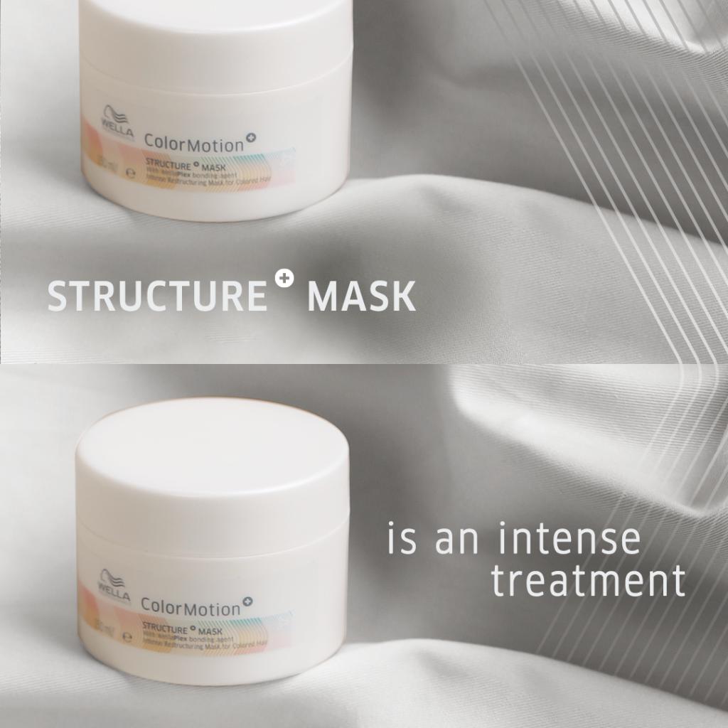 WellaPro's tweet photo. A little goes a long way with our #ColorMotion+ Structure+ Mask. Keep your colored hair strong & protected between salon visits with this weekly at-home treatment, available in your local Wella salon. Find your nearest salon: https://t.co/nQgoBmQH5W #AskForWella https://t.co/VLlqbFZStG