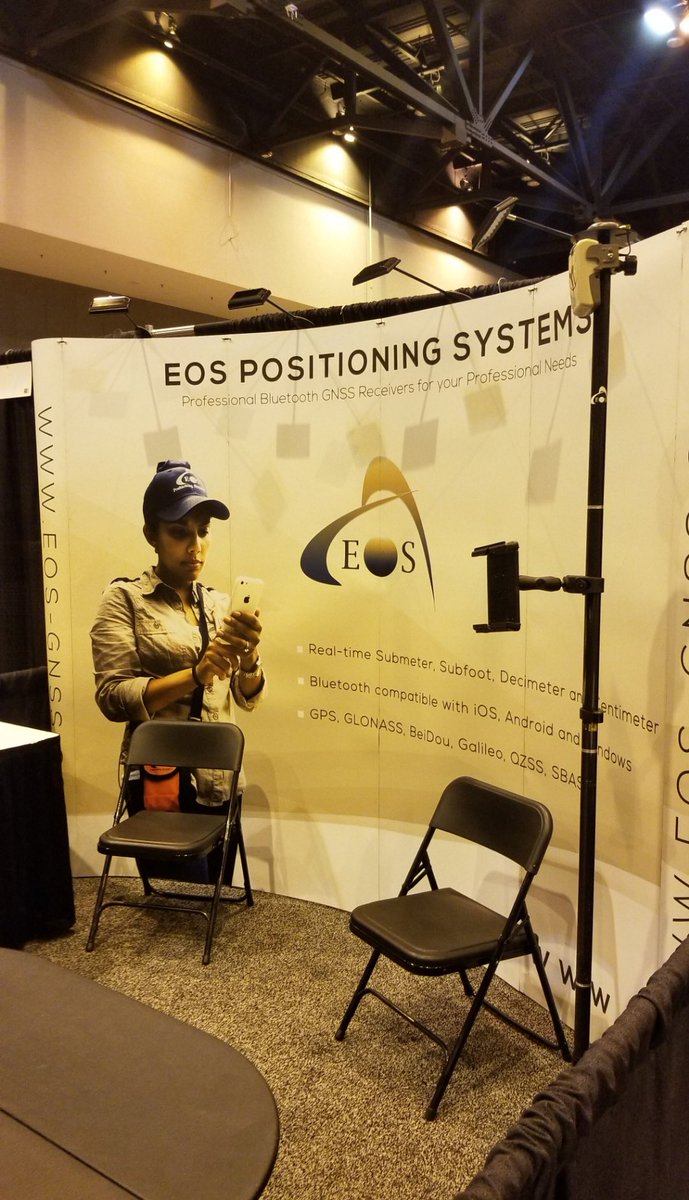 EosGNSS's tweet photo. Are you at the NISC MIC in St. Louis?! Come visit us! Our team is exhibiting as a Bronze Sponsor. See how to get submeter and centimeter accuracy in your mobile apps! #GIS #GNSS @NISC_coop #2019MIC #NISCnext https://t.co/HWllfO7AtD