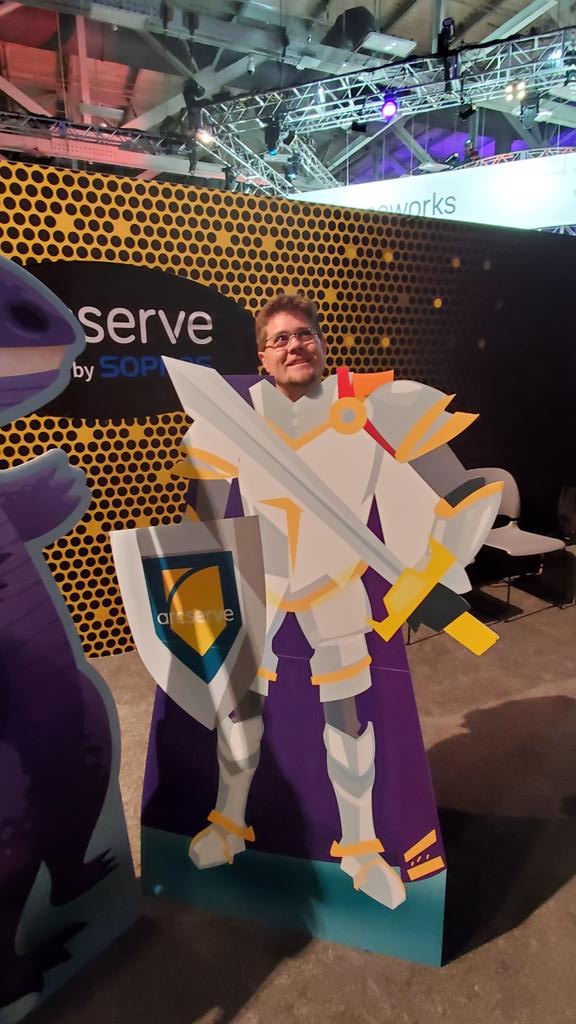 computerdave's tweet photo. #KnightsOfArcserve #SpiceWorldATX https://t.co/Dr7eGDm9fb
