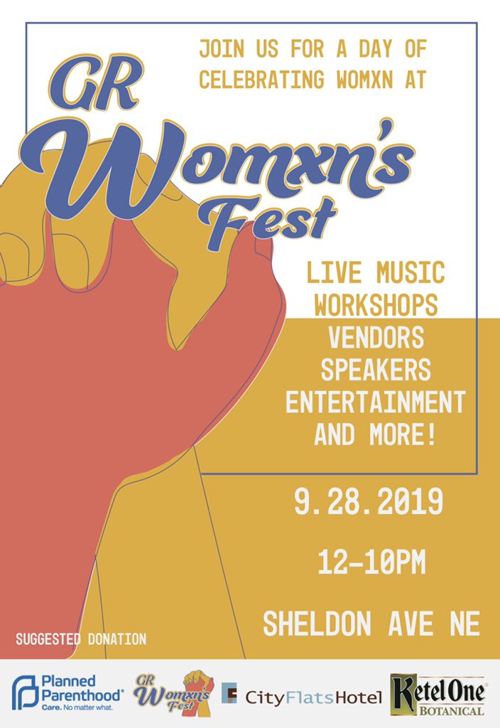 Come join in the fun and excitement at our first ever Womxn’s Fest. Head over to our Facebook page event for lore details! #wsf #womxn #music #onegr