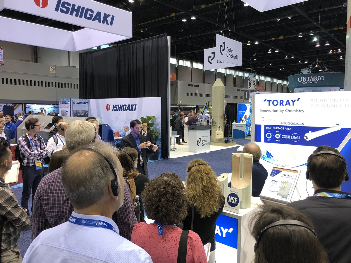 phill_yi's tweet photo. Tertiary Membrane Mobile Session 332! #WEFTEC19 https://t.co/0RrImukXti