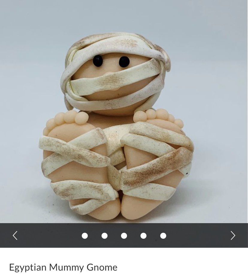emylea_official's tweet photo. ✨New Listing! ✨

How fabulous is this #Egyptian Mummy #Gnome! ❤️ What a fabulous #gift or why not treat yourself! 

https://t.co/ogb0bCO0EN 

#handmadegift #handmade #artisan #present #secretsanta #tuesdaymake https://t.co/02e3tEWnKE