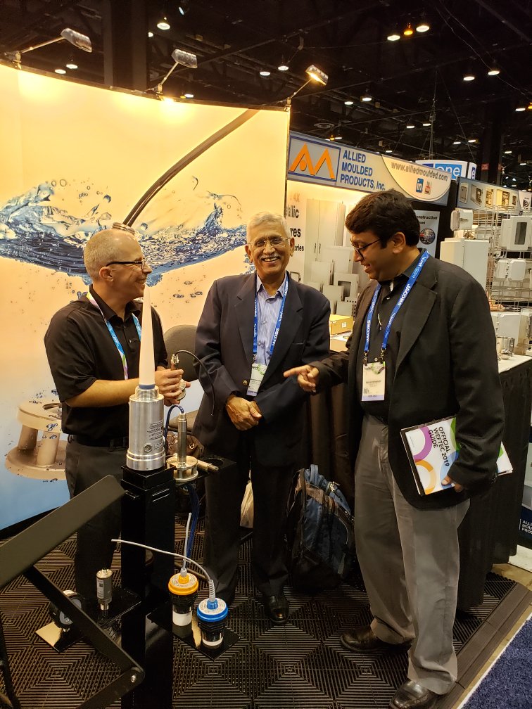 apgsensors's tweet photo. Stop by #APGSensors booth #640 at #WEFTEC to learn more about our #levelandpressuresolutions for #waterandwastewater. Our technologies include #radarleveltransmitters, #submersiblepressuretransducers, #ultrasoniclevelsensors, #floatswitches, and more!
 #WEFTEC19 #WEFTEC2019 https://t.co/cF3S084cCf