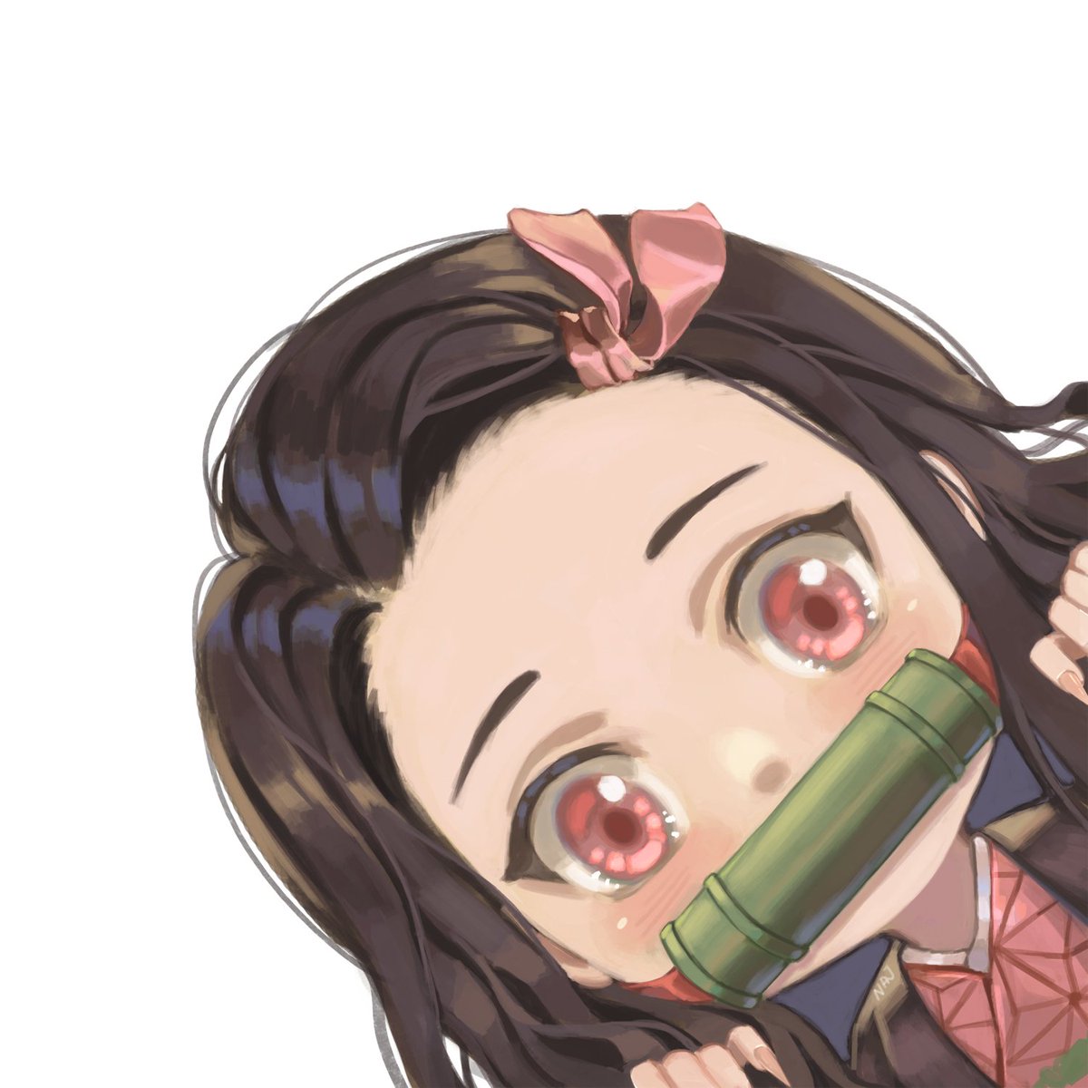 najinichan в Twitter: &quot;Chibi Nezuko simple fanart #KNY #kimetsunoyaiba  #kimetsu_no_yaiba #DemonSlayer #Nezuko #artistontwitter #FANART… &quot;