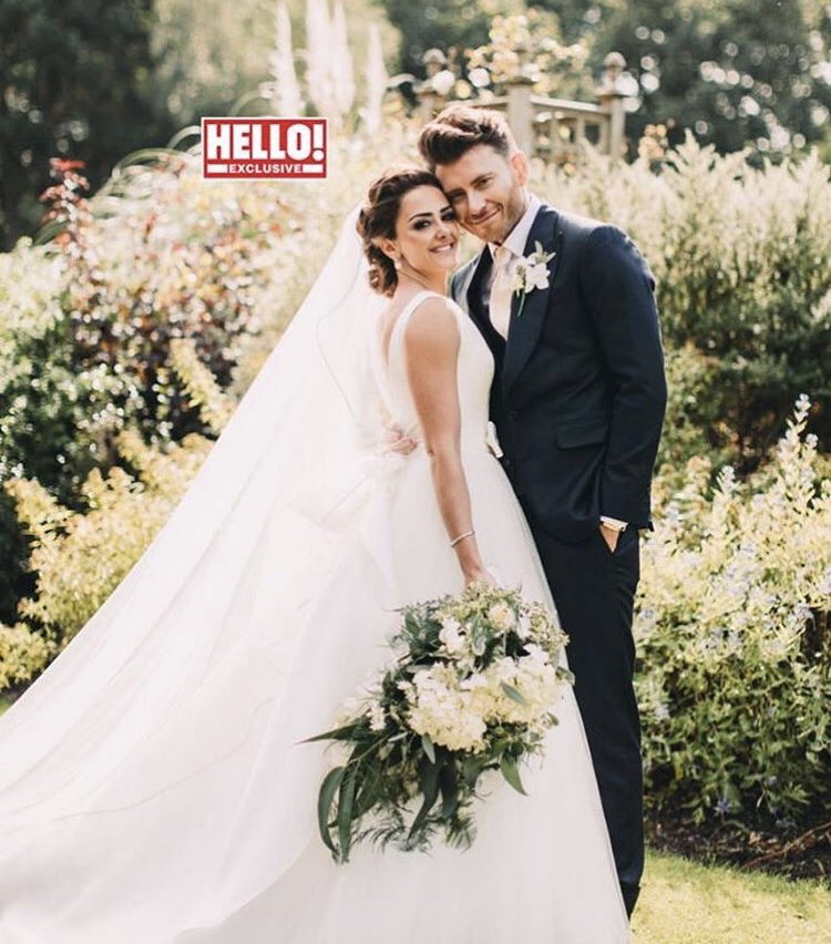 Our first official wedding photographers exclusive to <a href="/hellomag/">HELLO!</a>.  Grab a copy this week to see more of our special day.