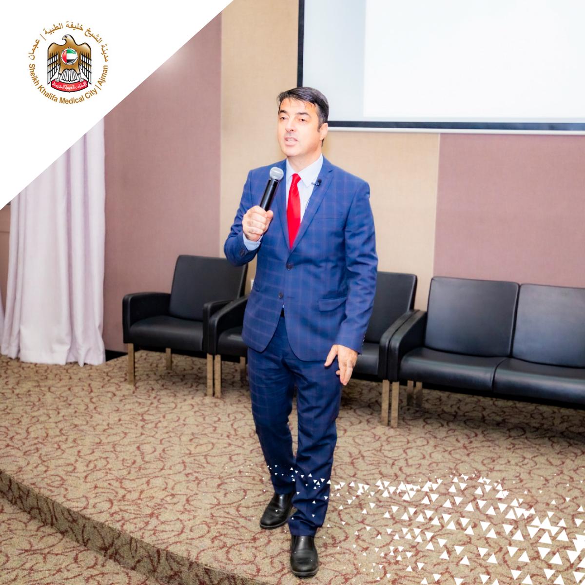 SKMCAUAE's tweet photo. Today's research sessions were titled "The truth is in the numbers" as well as "Ethical considerations in conducting research" given by Dr. Michael Otim, Sharjah University and Dr. Hussam Nusair, SKGH.

#SKMCA #Research_Week https://t.co/PWqF9VlntZ