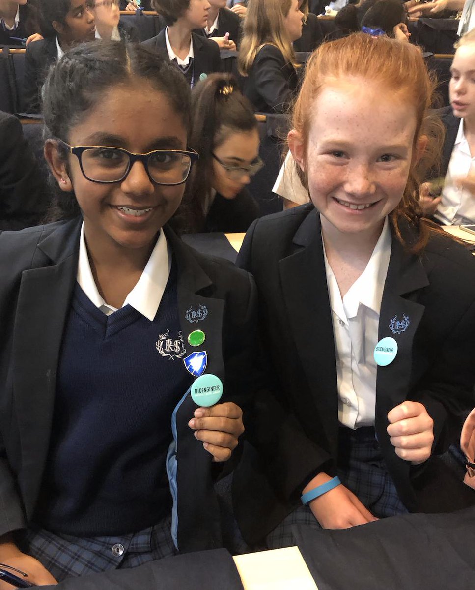 RoyalHighBath's tweet photo. Year 8 in training to become bronze level #STEM student ambassadors at @imperialcollege London #GDSTEM2019 https://t.co/874pbx482Z