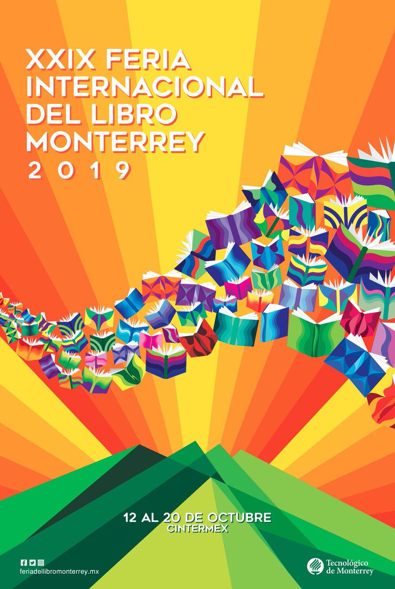 cantodelibro's tweet photo. Hoy amanecimos con buenas noticias: @cantodelibro y @17Editorial tendremos stand de ventas en la @FILZocalo y en la @FeriaLibroMty
Estaremos del 11 al 20 de octubre, en el stand 25 en el Zócalo #CdDeMx y en la #FILMonterrey2019 del 12 al 20 de octubre próximo.
¡Los esperamos! https://t.co/0UuxNFaPGt
