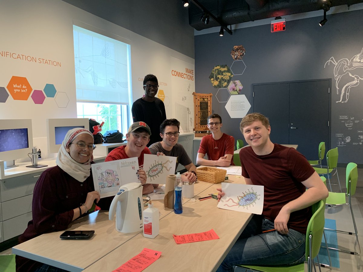 UNLiGEM's tweet photo. Museum day for the team! @MorrillHallUNL https://t.co/3FM046LniE