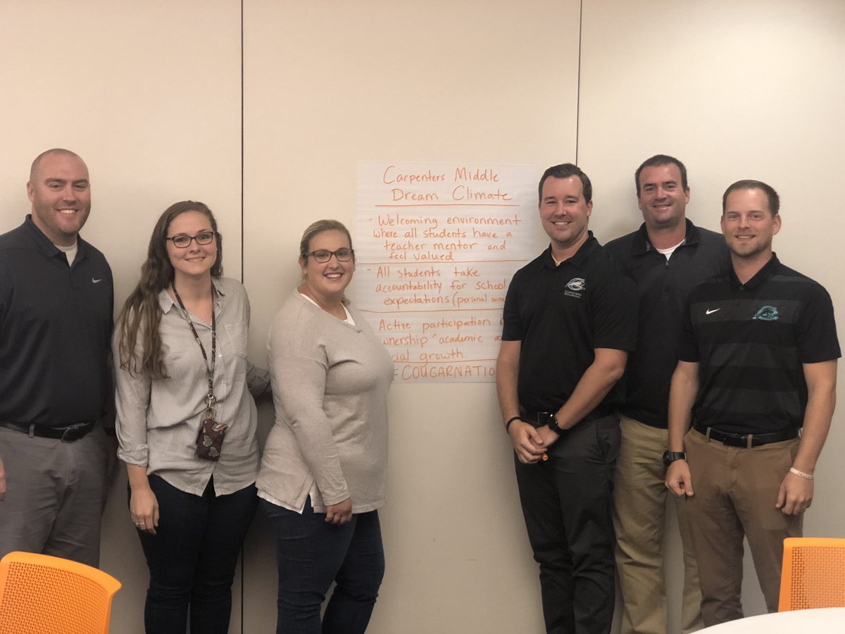MorrowTN_TSC's tweet photo. Great team effort and enthusiasm coming from the leadership team out of @carpentersms today at our Tier I workshop. Loving the work the #cougarnation is putting in to support their school and community! https://t.co/Hzbm1xQlrm