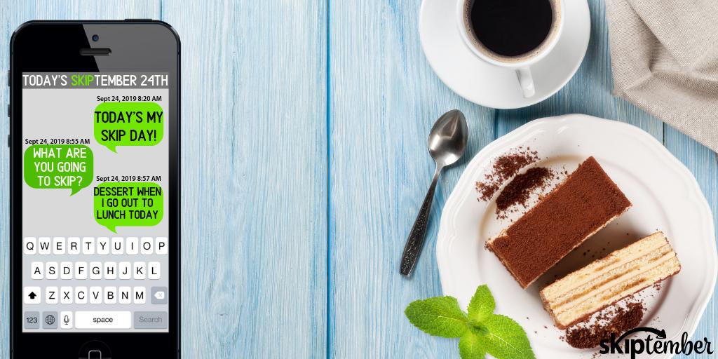 Were you born on the 24th of any month? 

Today is your day to skip1 thing like a sweet treat at lunch time! 
Donate that money to Skip1.org...Your tummy will understand :)

Share with us what you skipped, we want to know! 

#skipsomethingfeedachild