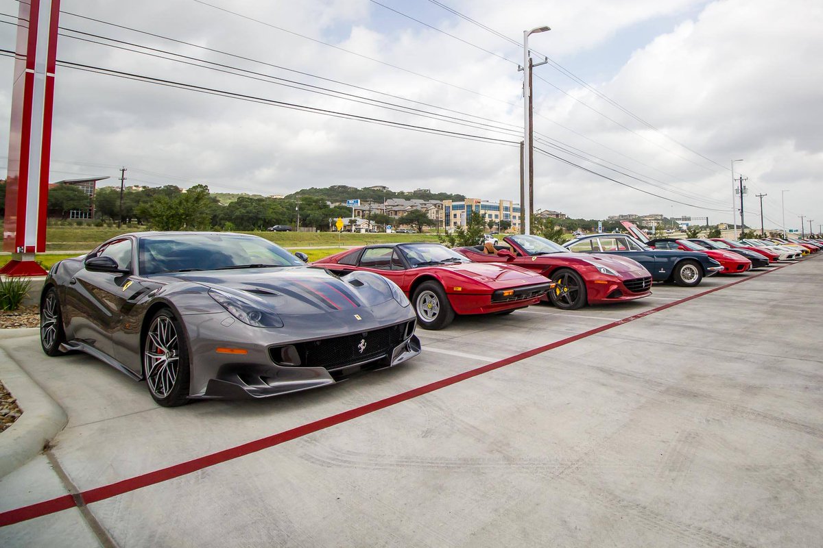 FerrariofSA's tweet photo. Here at #FerrariSA, we uphold the #Ferrari tradition in innovation, design, and dream-worthy vehicles. | Photo By: Ferrari of San Antonio | https://t.co/JrLxp6abtY https://t.co/p3EeICq8D0