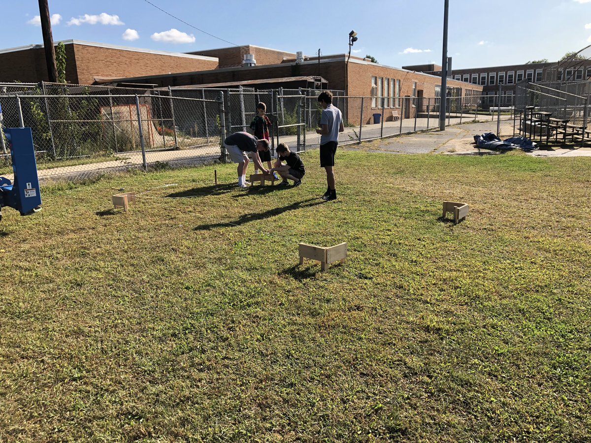 Foundation layout and surveying on tuesday morning. <a href="/DrMChristiansen/">Matt Christiansen, Ed.D.</a> <a href="/Ken_Dwyer/">Ken Dwyer</a> <a href="/OHSSAO/">OHS Stdt Activities</a> <a href="/OSchoolsPR/">Oceanside School District #OSD_NY</a> <a href="/MrCarbonetti/">Mr. Carbonetti</a>