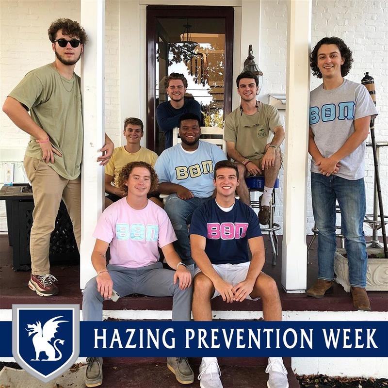 [Hazing Prevention Week] Tearing an individual down in the name of fraternal brotherhood is in direct conflict with all that the Fraternity was founded on. Hazing has no role in developing men of principle for a principled life and, therefore, no place in Beta Theta Pi. #NHPW19