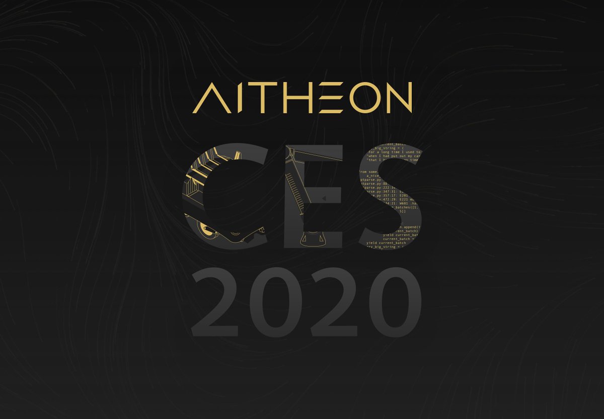 AitheonOfficial's tweet photo. #Aitheon is coming to CES2020!
The @CES committee has invited Aitheon to participate at #EurekaPark in #LasVegas(January 7-10). We will be happy to meet you there. Or join us during #CESUnveiled events in #Amsterdam (October 17) and #Paris (October 22). https://t.co/BtFXs7PBEV