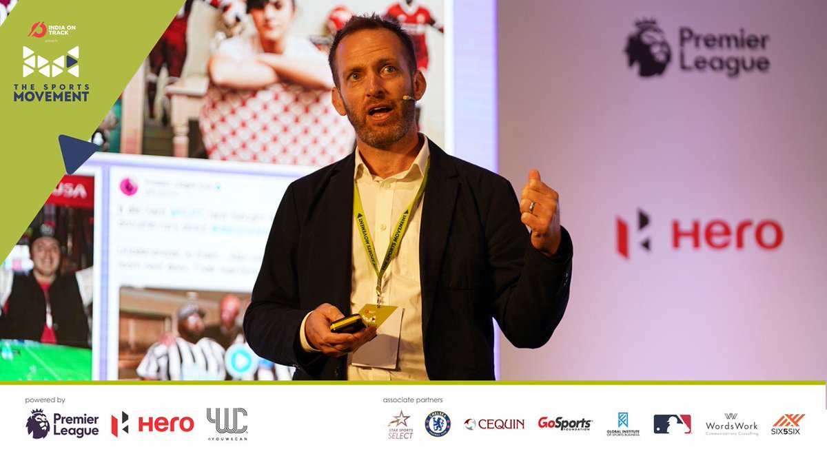 Premier League Showcase session led by Martin Axford, Head of Digital wherein Martin discussed the various initiatives taken by the Premier League to engage with its fans.
#TheSportsMovement2019