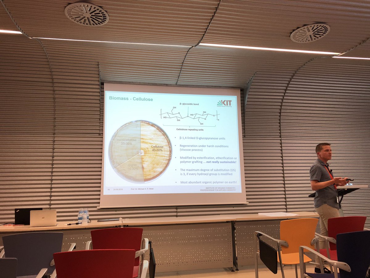 GFioraniChem's tweet photo. Crash course on using biomass in practice @AK_Meier #EUGSC4 https://t.co/D2RIBfyLMw