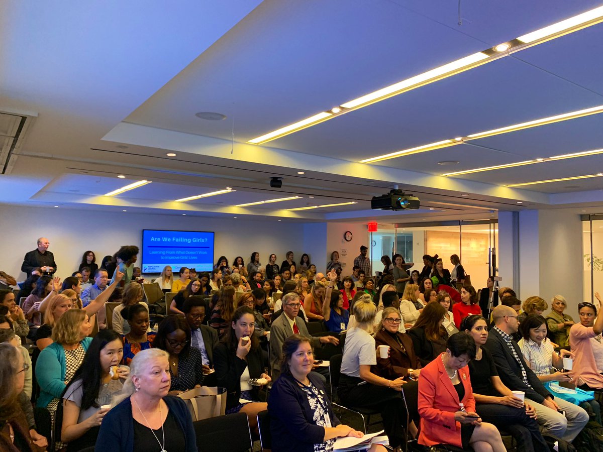 thoaidngo's tweet photo. Full house @Pop_Council #GIRLCenter #UNGA74 side event on learning from WHAT DOESN’T work. #whatworksforgirls 

Starting now - Join us on @facebook live! https://t.co/64hR7d6zOe https://t.co/l0mbFKp9sY