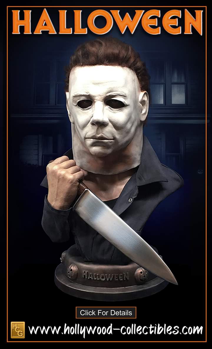 GeekbustersInc's tweet photo. Sortie début 2020
Buste de Michael Myers :) 
https://t.co/j8DEaChC1a
#slashers #michealmyers #horror #halloween #blood #dead https://t.co/Nsij8VEWpq